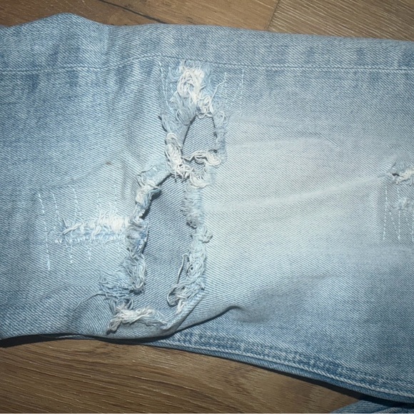 MOTHER Light Distressed Jeans - Picture 2 of 4